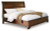 Ashley Trellington Brown Queen Sleigh Storage Bed