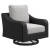 Ashley Beachcroft Black Light Gray Outdoor Sofa with 2 Lounge Chairs