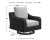 Ashley Beachcroft Black Light Gray Outdoor Sofa with 2 Lounge Chairs