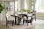 Ashley Neymorton Dark Grayish Brown Dining Table and 4 Chairs