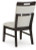 Ashley Neymorton Light Gray Brown Dining Chair (Set of 2)
