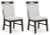 Ashley Neymorton Light Gray Brown Dining Chair (Set of 2)