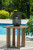 Ashley Serene Bay Dark Brown Outdoor End Table