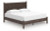 Ashley Cadmori Brown King Panel Platform Bed