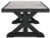Ashley Beachcroft Black Light Gray Outdoor Sofa and 2 Lounge Chairs with Coffee Table and 2 End Tables