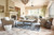 Ashley Beachcroft Black Light Gray Outdoor Sofa and 2 Lounge Chairs with Coffee Table and 2 End Tables