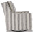 Ashley Kambria Fog Swivel Glider Accent Chair