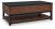 Ashley Kallari Warm Brown Black Lift-Top Coffee Table