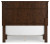 Ashley Danabrin Brown Full Panel Bed