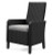 Ashley Beachcroft Black Light Gray Outdoor Dining Table and 6 Chairs P792/625/601A(3)
