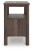 Ashley Cadmori Black White Full Upholstered Panel Bed, Dresser, Mirror and Nightstand