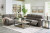 Ashley Scranto Brindle Sofa and Loveseat