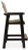Ashley Fairen Trail Black Driftwood Barstool (Set of 2)