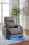 Ashley Schooner Rocks Umber Power Recliner
