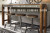 Ashley Torjin Brown Gray Counter Height Dining Table and 4 Barstools