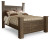Ashley Juararo Dark Brown Queen Poster Bed