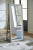 Ashley Evesen Black Floor Standing Mirror/Storage