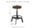 Ashley Torjin Brown Gray 2-Piece Bar Stool