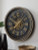 Ashley Dairton Black Gold Finish Wall Clock