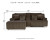 Ashley Top Tier Chocolate Sofa and Recliner