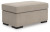 Benchcraft Sararose Heather Ottoman