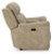 Ashley Next-Gen DuraPella Sand Adjustable Power Reclining Loveseat with Console