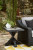Ashley Beachcroft Black Light Gray 2 Outdoor Chairs with End Table P792/601/702