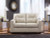 Ashley Santorine Bone Loveseat