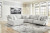 Ashley Top Tier Alloy 6-Piece Reclining Sectional with Chaise 92706/05/19/41/46/57/77