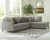 Ashley Santasia Granite 2-Piece Sectional with Chaise 33301/16/67