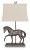 Ashley Sandorman Bronze Finish Table Lamp
