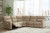 Ashley Next-Gen Durapella Slate 5-Piece Power Reclining Sectional