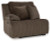 Ashley Top Tier Chocolate 3-Piece Reclining Sofa Chaise Sectional