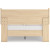 Ashley Cabinella Tan Queen Platform Panel Bed and 2 Nightstands