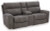 Ashley Next-Gen Durapella Sand 3-Piece Power Reclining Sectional Loveseat with Console