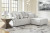 Ashley Top Tier Alloy 3-Piece Reclining Sectional Sofa with Chaise 92706/05/41/57