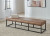 Ashley Joston Caramel Accent Bench