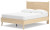Ashley Cabinella Tan Full Platform Panel Bed, Dresser, Chest and Nightstand