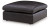 Ashley Emilia Caramel Oversized Accent Ottoman