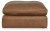 Ashley Emilia Caramel 6-Piece Sectional with Ottoman
