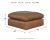 Ashley Emilia Caramel 6-Piece Sectional with Ottoman