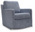 Ashley Nenana Next-Gen Nuvella Denim Swivel Glider Accent Chair