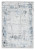 Ashley Emertonly Blue White Gray 5' x 7' Washable Rug