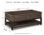 Ashley Johurst Grayish Brown Coffee Table with Lift Top