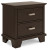 Ashley Covetown Dark Brown Nightstand