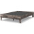Neilsville Multi Gray Full Platform Bed with Mattress