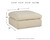 Benchcraft Elyza Linen Oversized Accent Ottoman