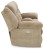 Ashley Tip-Off Wheat Power Reclining Loveseat