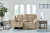 Ashley Tip-Off Wheat Power Reclining Loveseat