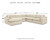 Benchcraft Elyza Linen 5-Piece Sectional with Chaise